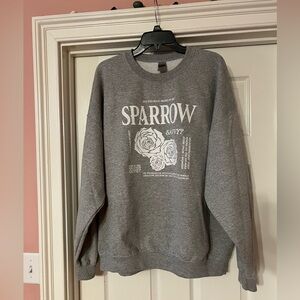 Pirates of the Caribbean Captain Jack Sparrow Grey sweatshirt 2XL
